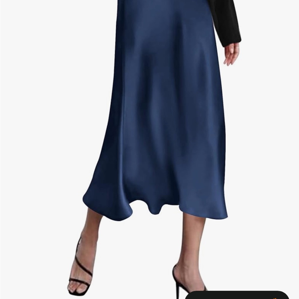 Dark Blue Maxi Skirt